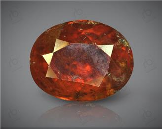 Natural Hessonite Garnet (Gomed) Certified 5.59 cts ( 1238 )